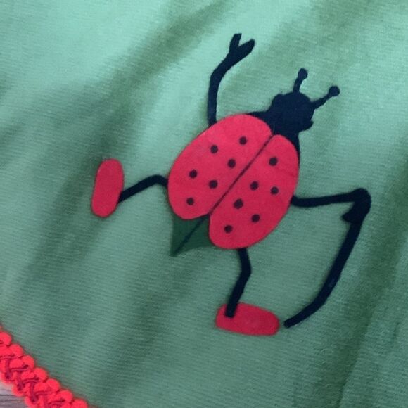 Vintage Unique Handmade Christmas Tree Skirt Felt Holiday Appliques Kitschy - Picture 7 of 17